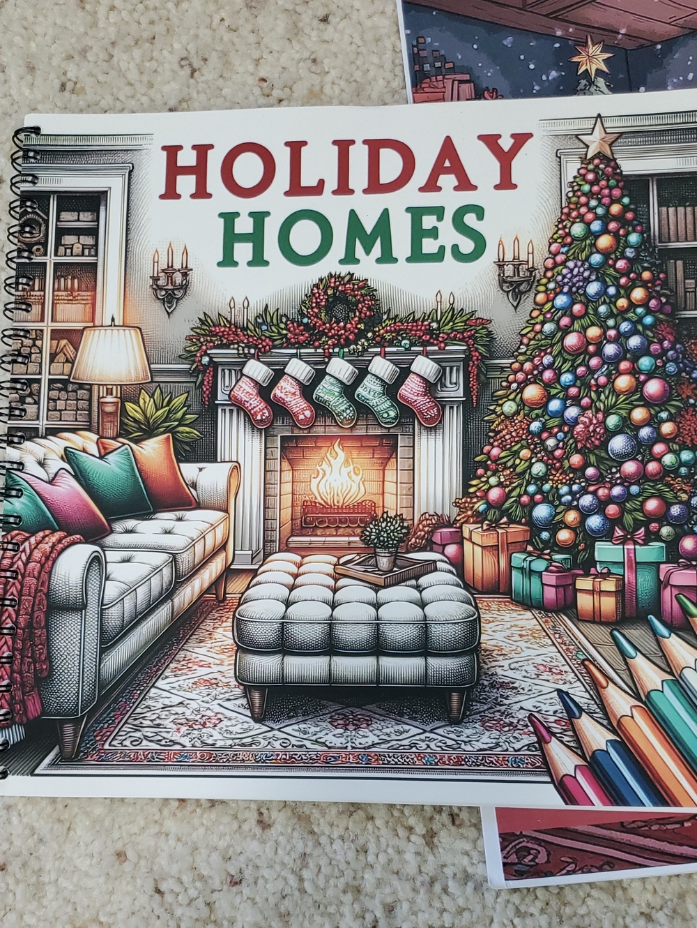 Holiday Coloring Books - Picture 2 of 10